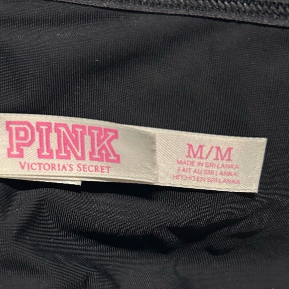 Victoria’s Secret PINK Black Strappy Women's Wireless Bra - Picture 6 of 8